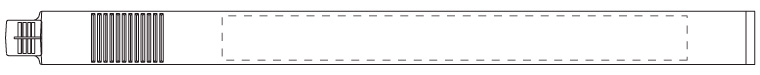 Surface d'impression sur l'avant WeLoc Hanger PA 150S