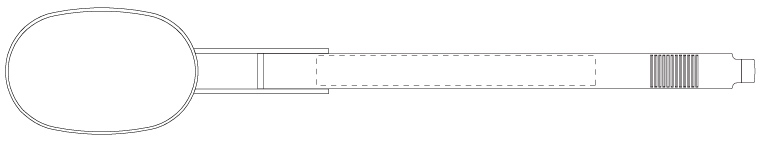 Zonă de imprimare spate WeLoc Scoop PA 150S-55