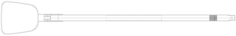 Surface d'impression sur l'arrière WeLoc Scoop PA 320S-110