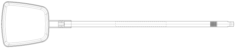 Area de impresión trasera WeLoc Scoop PA 320S-250