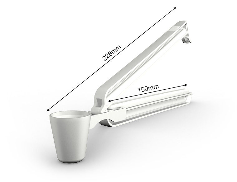 WeLoc Scoop PA 150-15 blanco/white