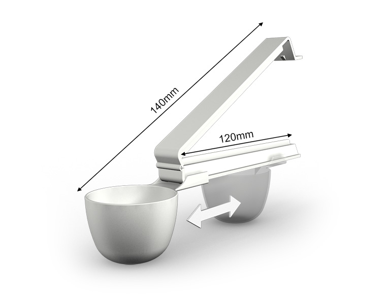 WeLoc Scoop PP 120-30 weiß/weiß